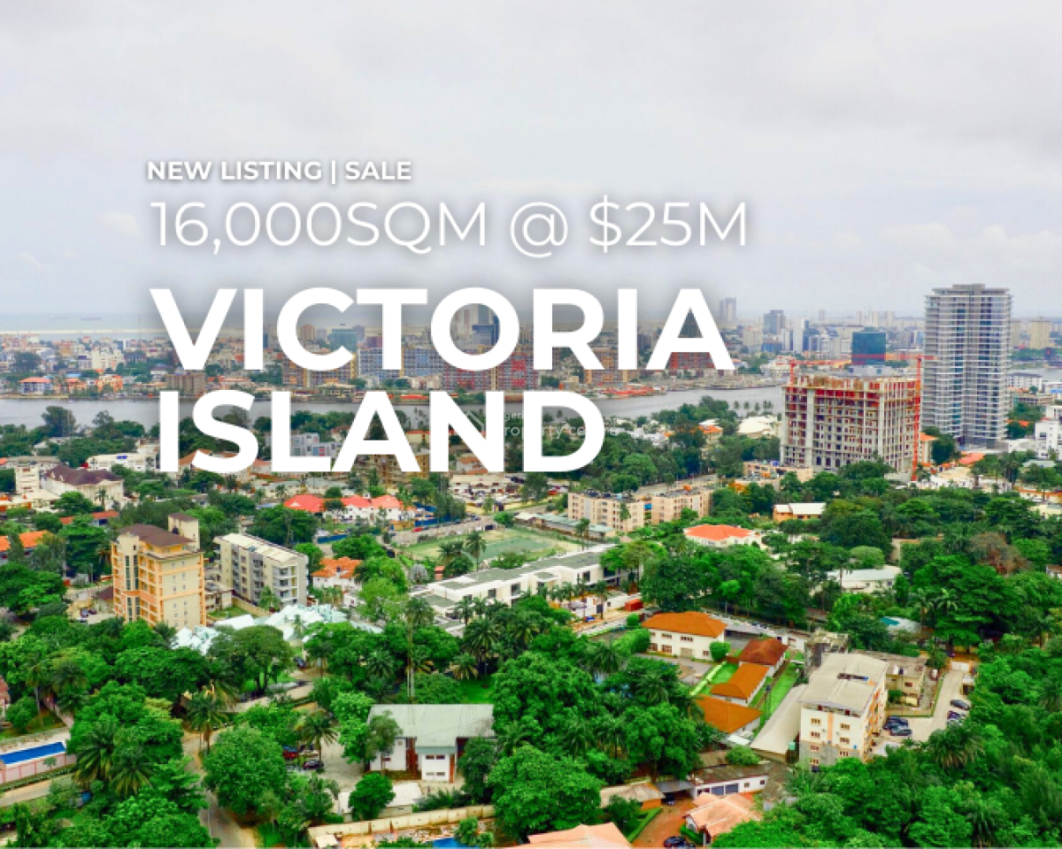 a Prime 16,000 Sqm Waterfront Land, Ozumba Mbadiwe, Victoria Island (vi), Lagos, Mixed-use Land for Sale