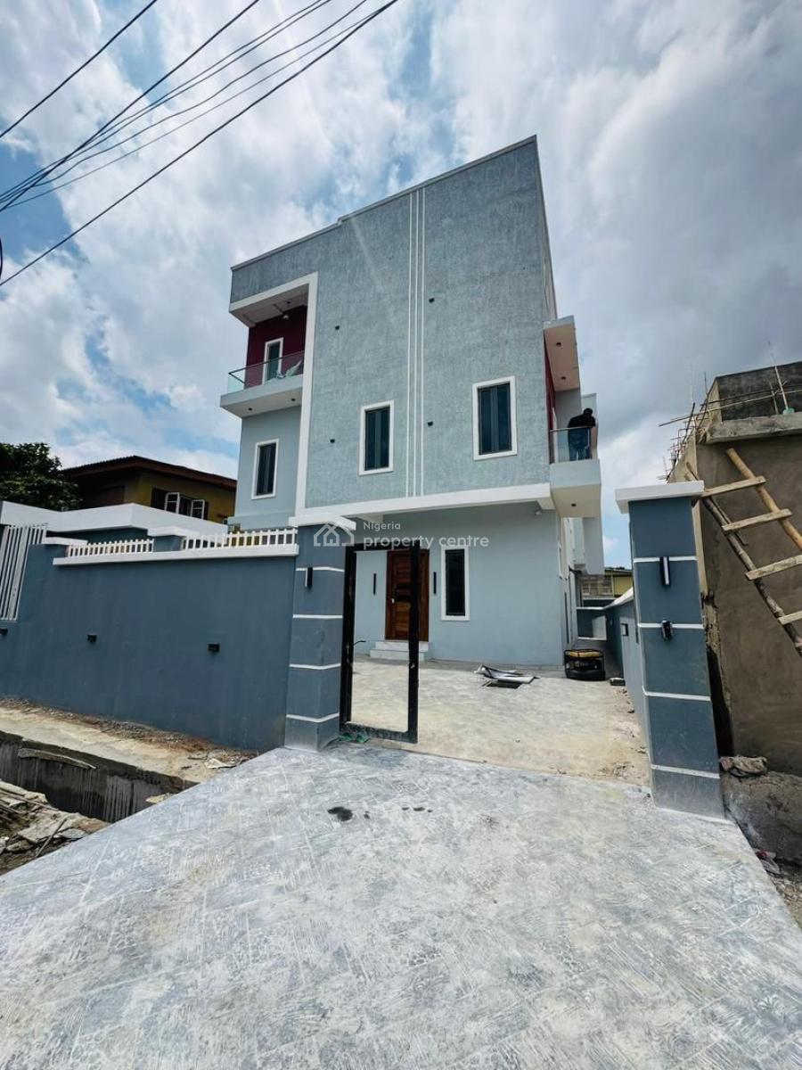 Elegantly Designed 5 Bedroom Detached Duplex with Bq, in a Secured Estate in Adeniyi Jones, Ikeja, Lagos, Detached Duplex for Sale