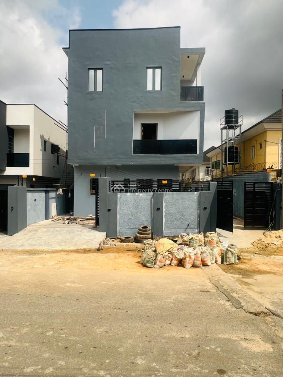 Newly Built 4 Bedroom Fully Detached Duplex with Bq, Central Business Friendly Neighborhood, Ikeja, Lagos, Detached Duplex for Sale