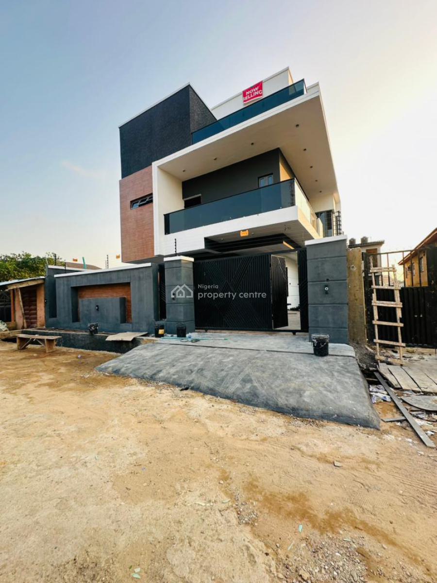 Aesthetically Smart 5 Bedroom Fully Detached Duplex with Cinema & Bq, Growing Upscale Residential Area with Easy Access to Major Roads, Gra Phase 1, Magodo, Lagos, Detached Duplex for Sale