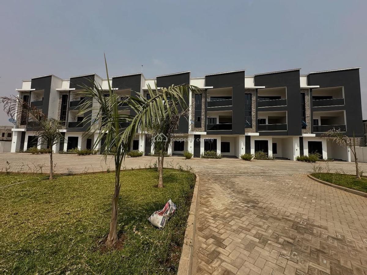 Stunning New 4 Bedroom Terrace Duplex with Boys Quarters!, Life Camp, Abuja, Terraced Duplex for Sale