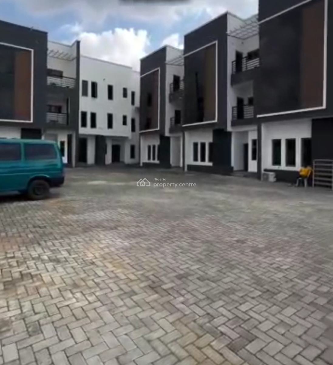 4 Bedroom Terrace Duplex with Bq in Wuye, Wuye, Abuja, Terraced Duplex for Sale