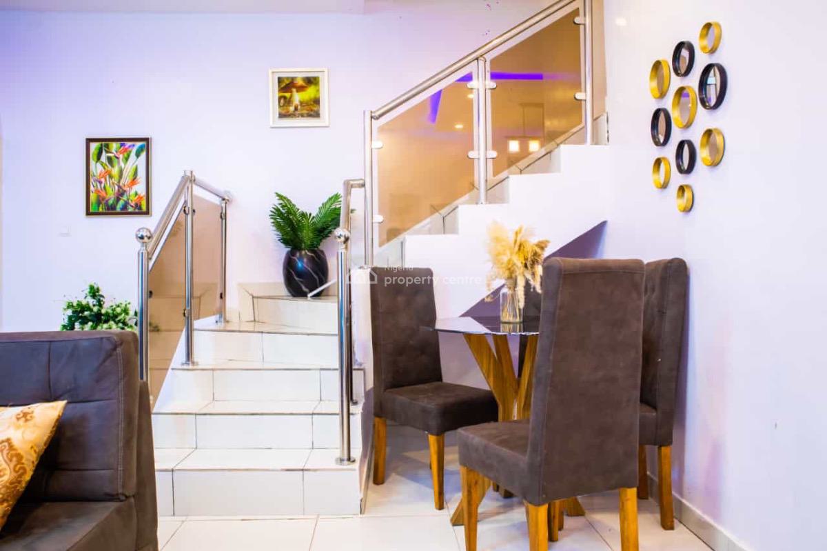 Furnished & Serviced 2 Bedroom Terrace Duplex + Bq, Pool, Gym, Metro Garden, Ajah, Lagos, Terraced Duplex for Rent