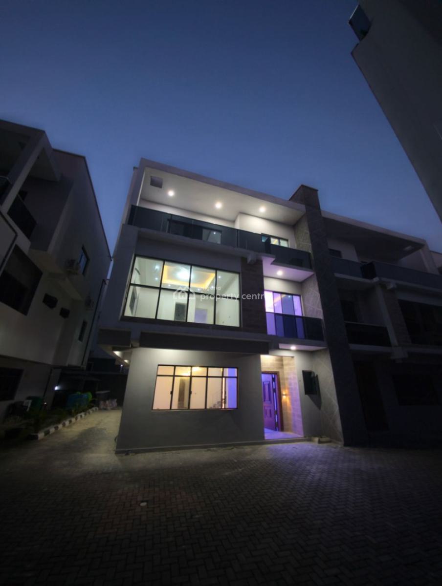 Newly Built 5 Bedroom Semi-detached Duplex with Building Approval, Ilasan, Lekki, Lagos, Semi-detached Duplex for Sale