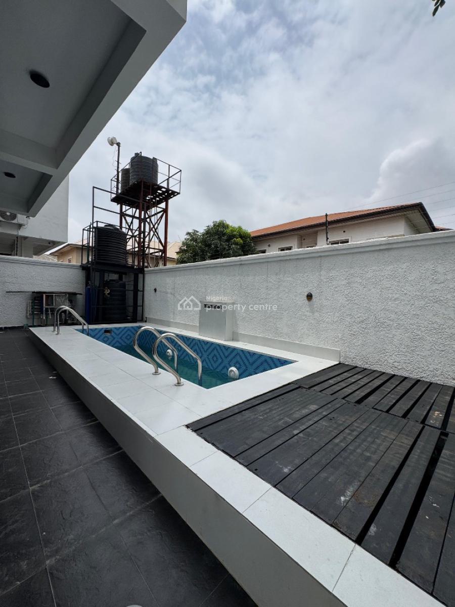 Modern 4  Bedroom Fully Detached with Pool, Cinema, Automation Bq, Lekki Phase 1, Lekki, Lagos, Detached Duplex for Sale