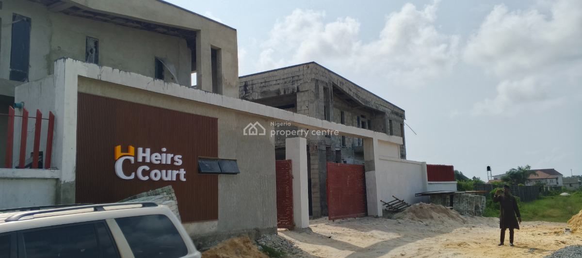 Beautifully Luxury 3 Bedrooms Semi-detached Duplex with Boys Quarter, Heirs Court Estate, Bogije, Ibeju Lekki, Lagos, Semi-detached Duplex for Sale