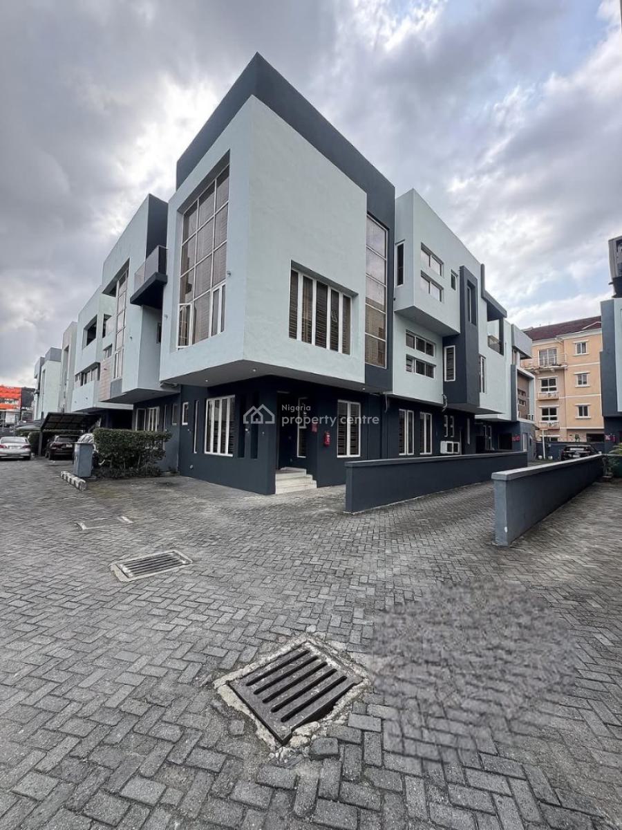Very Spacious 5 Bedroom Semi Detached Duplex with Bq & Open Terrace, Osapa, Lekki, Lagos, Semi-detached Duplex for Sale