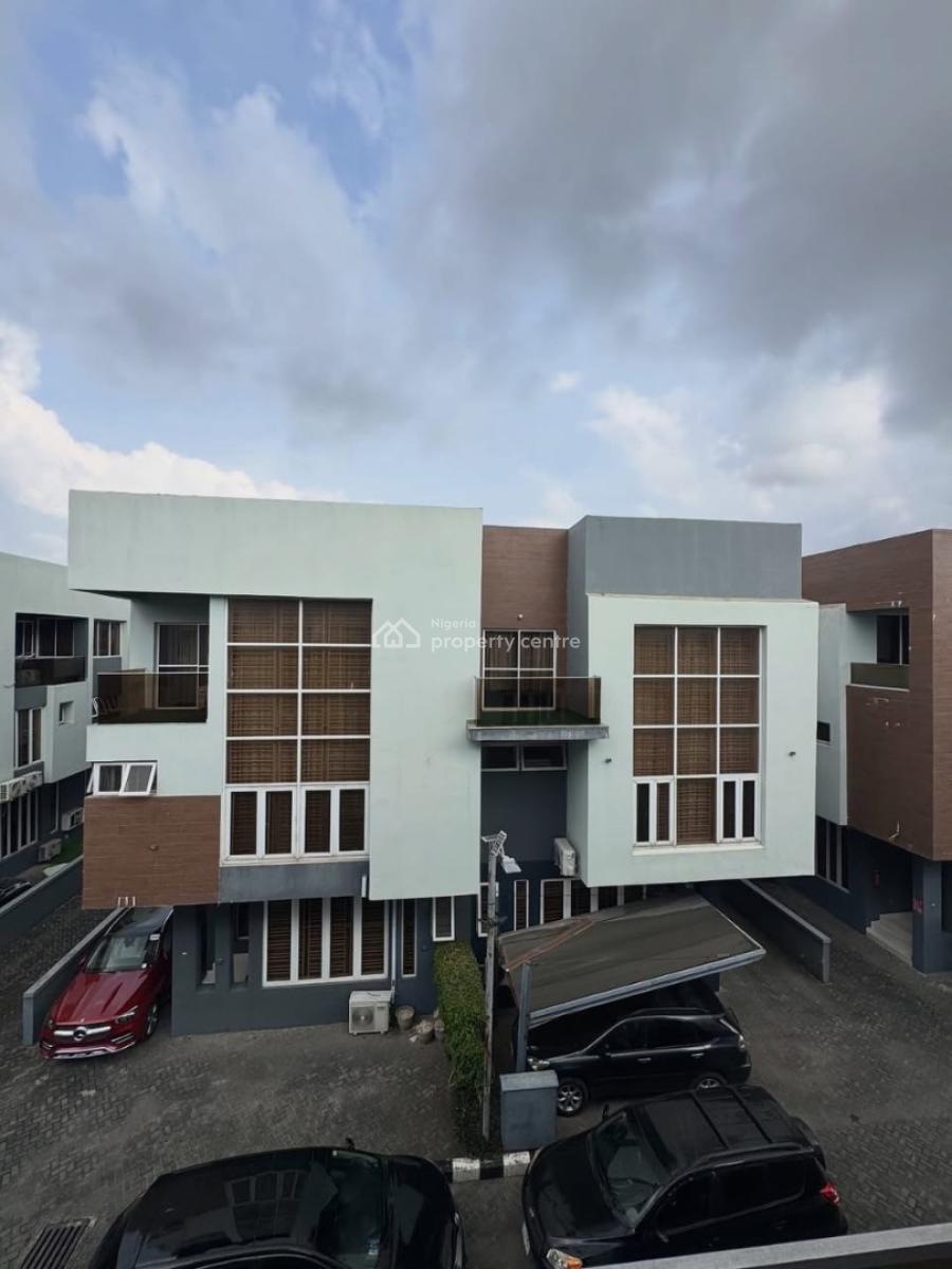 Very Spacious 5 Bedroom Semi Detached Duplex with Bq & Open Terrace, Osapa, Lekki, Lagos, Semi-detached Duplex for Sale