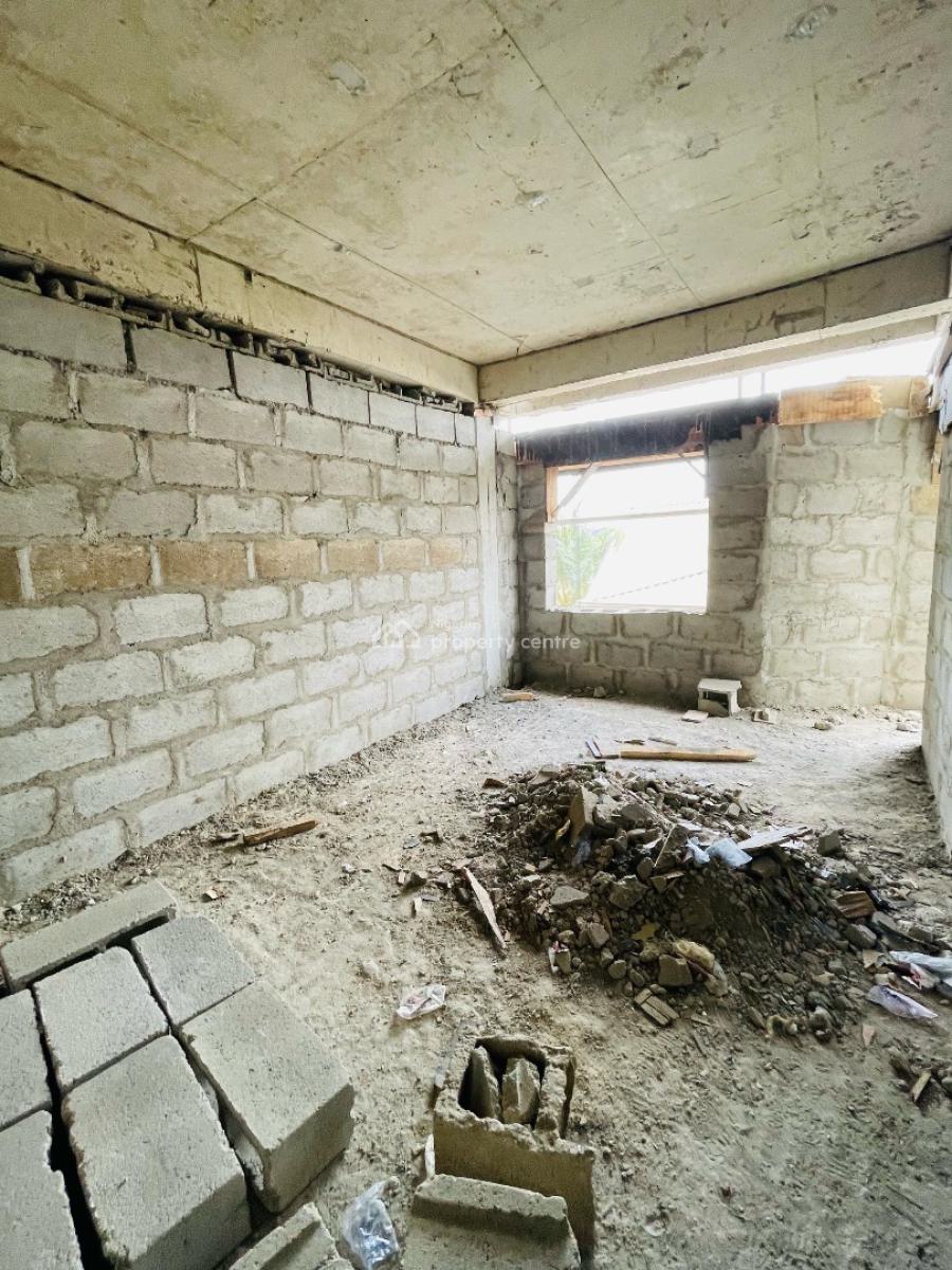 Top Quality 4 Bedroom Terrace Duplex in a Serene Location(carcass), Top Quality 4 Bedroom Terrace Duplex in a Serene Location(carcass), Gbagada, Lagos, House for Sale