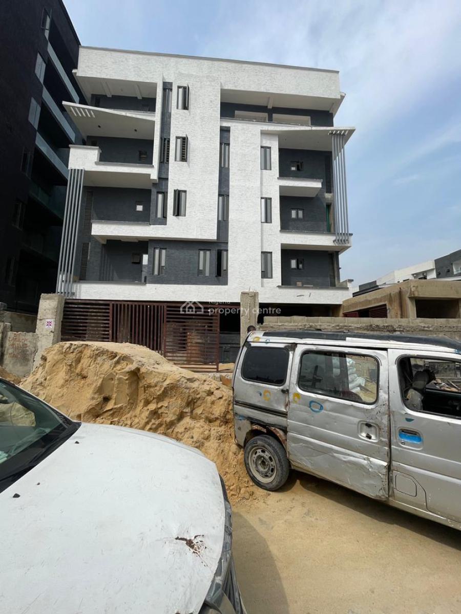 Standard 2 Bedroom Apartment  with Gym, Pool and Elevator, Perfect for Shortlet/airbnb, Ikate, Lekki, Lagos, Block of Flats for Sale