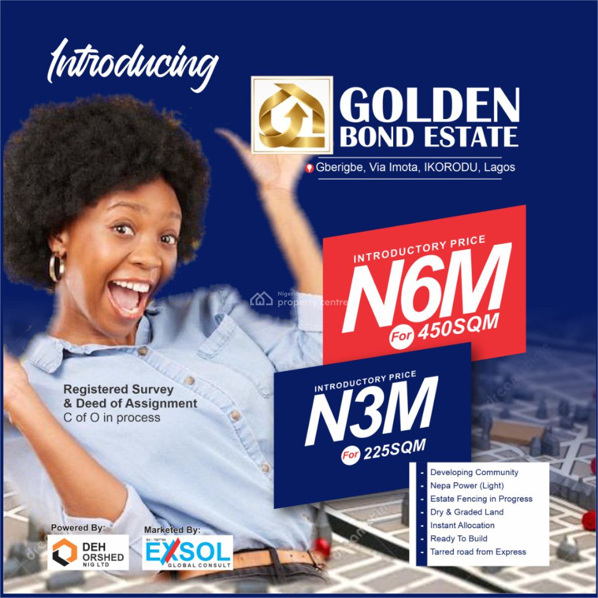 450sqm Estate Dry Land in a Fast Developing Community, Ikorodu, Lagos, Residential Land for Sale