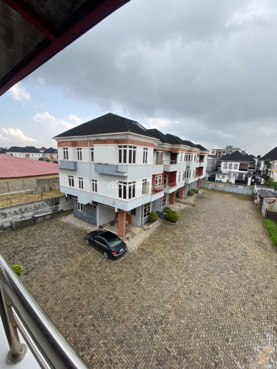Clean 4 Bedrooms Terrace Duplex, Ikota Lekki, Ikota, Lekki, Lagos, Terraced Duplex for Rent
