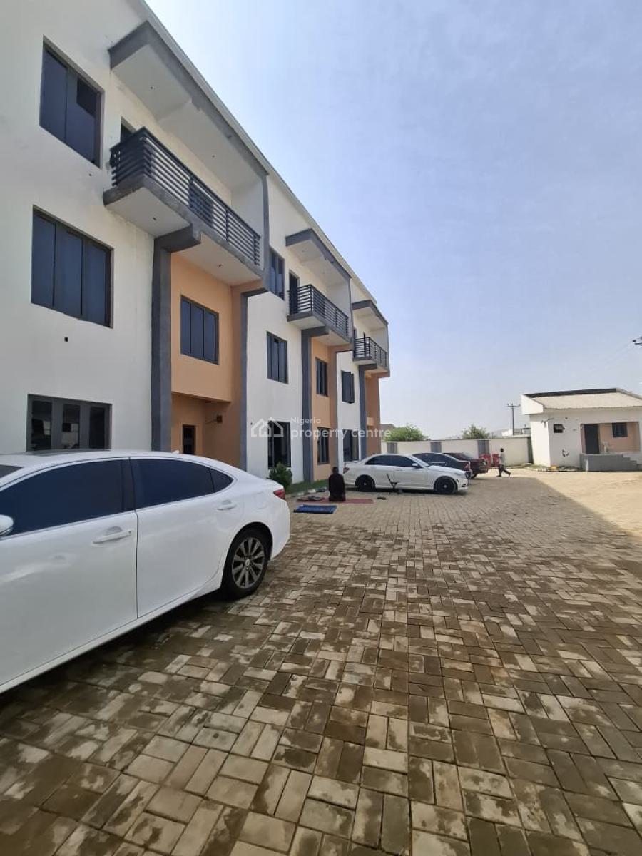 4 Bedroom Carcass, Jahi, Abuja, Terraced Duplex for Sale