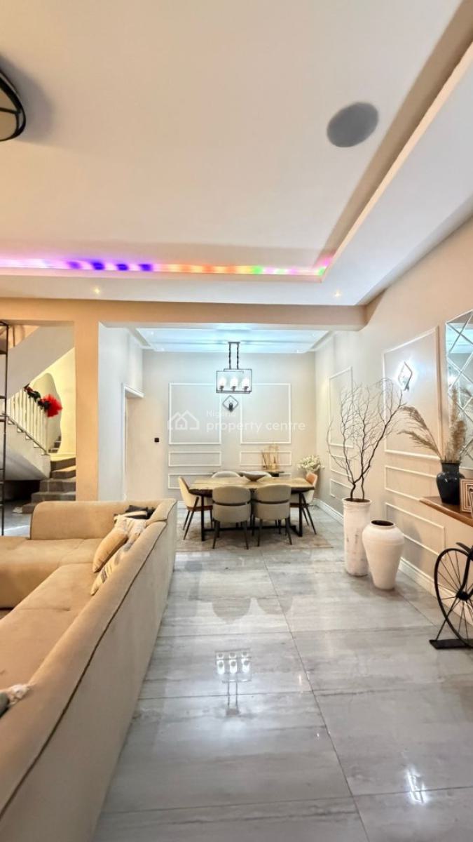 Furnished 5 Bedroom Terrace, Gaduwa, Abuja, Terraced Duplex for Rent