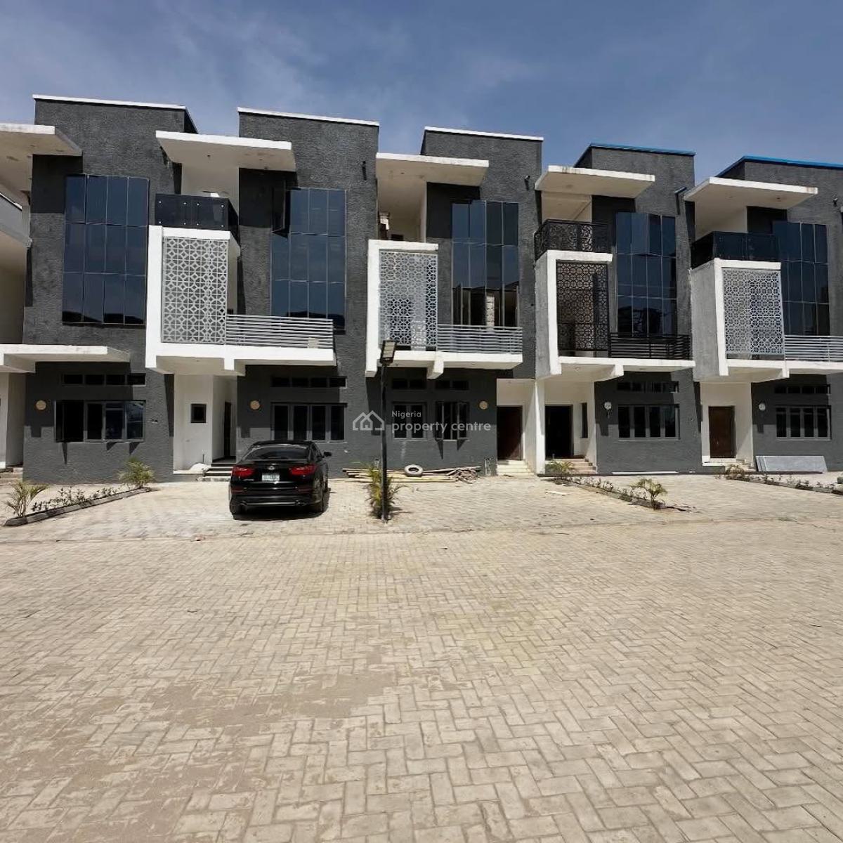 Brand New 4 Bedroom Terrace Duplex with Bq and 2 Sitting Rooms, in a Mini Estate, Gudu, Abuja, Terraced Duplex for Sale