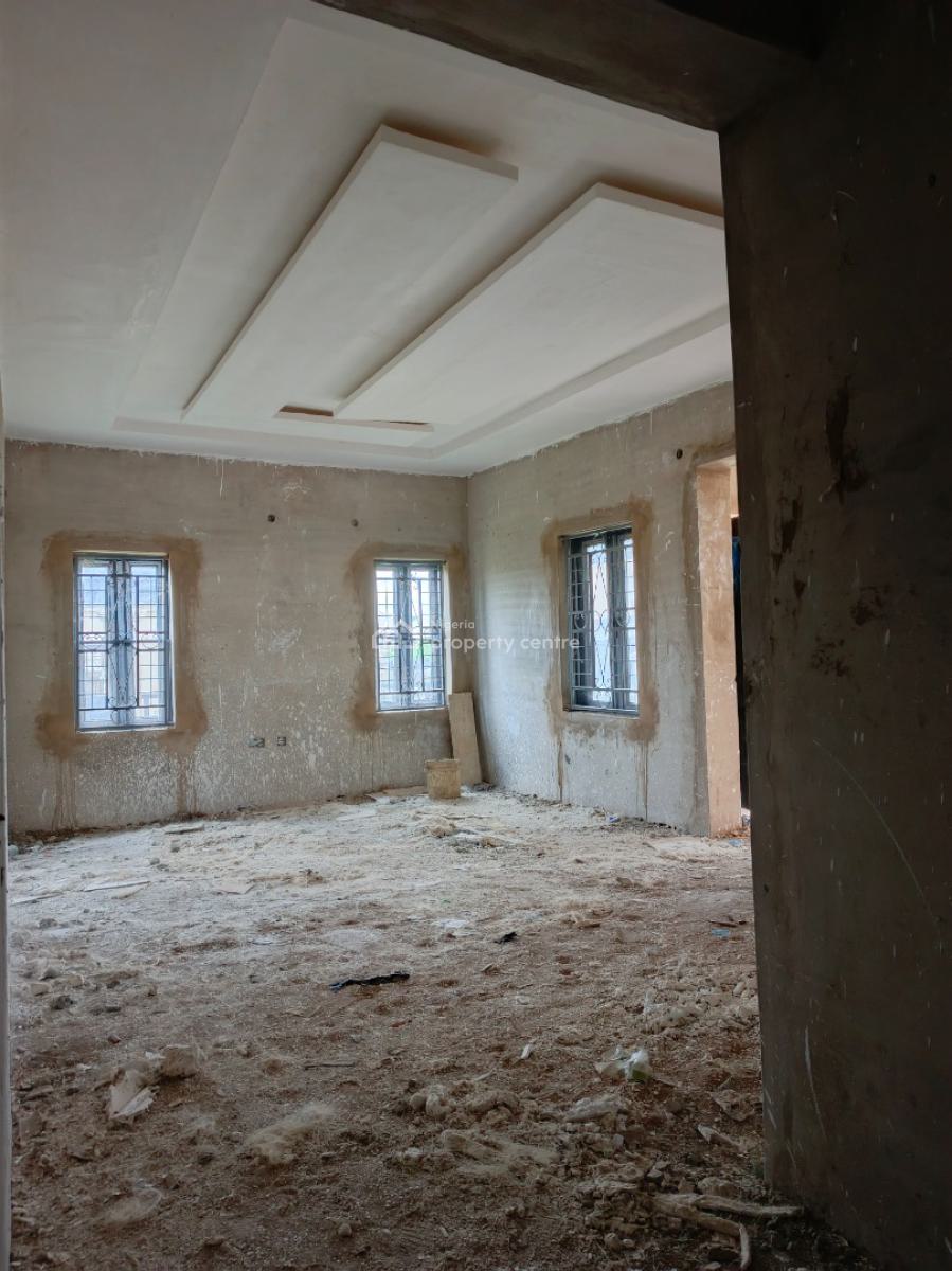 Brand New 3 Bedroom Semi-finished Bungalow in a Mini Estate, Close to Sharia Court, Gwagwalada, Abuja, Detached Bungalow for Sale