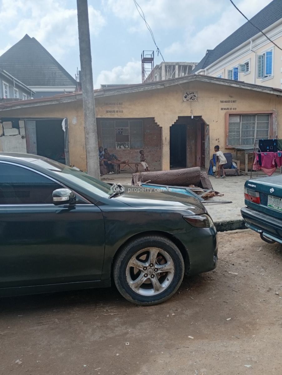a Plot of Land with Demolishable Bungalow Off Shasha Road Akowonjo, Off Shasha Road Akowonjo, Shasha, Alimosho, Lagos, Mixed-use Land for Sale