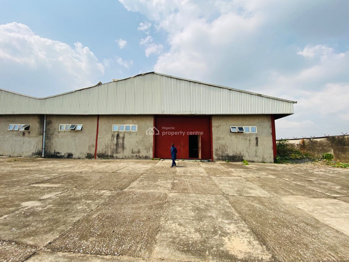 4 Units of Warehouse Space on One Hectare Mass of Land, Two Minutes From Berger, Opic, Isheri North, Lagos, Warehouse for Rent