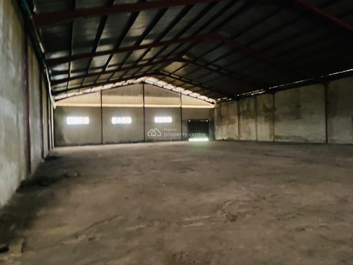 4 Units of Warehouse Space on One Hectare Mass of Land, Two Minutes From Berger, Opic, Isheri North, Lagos, Warehouse for Rent