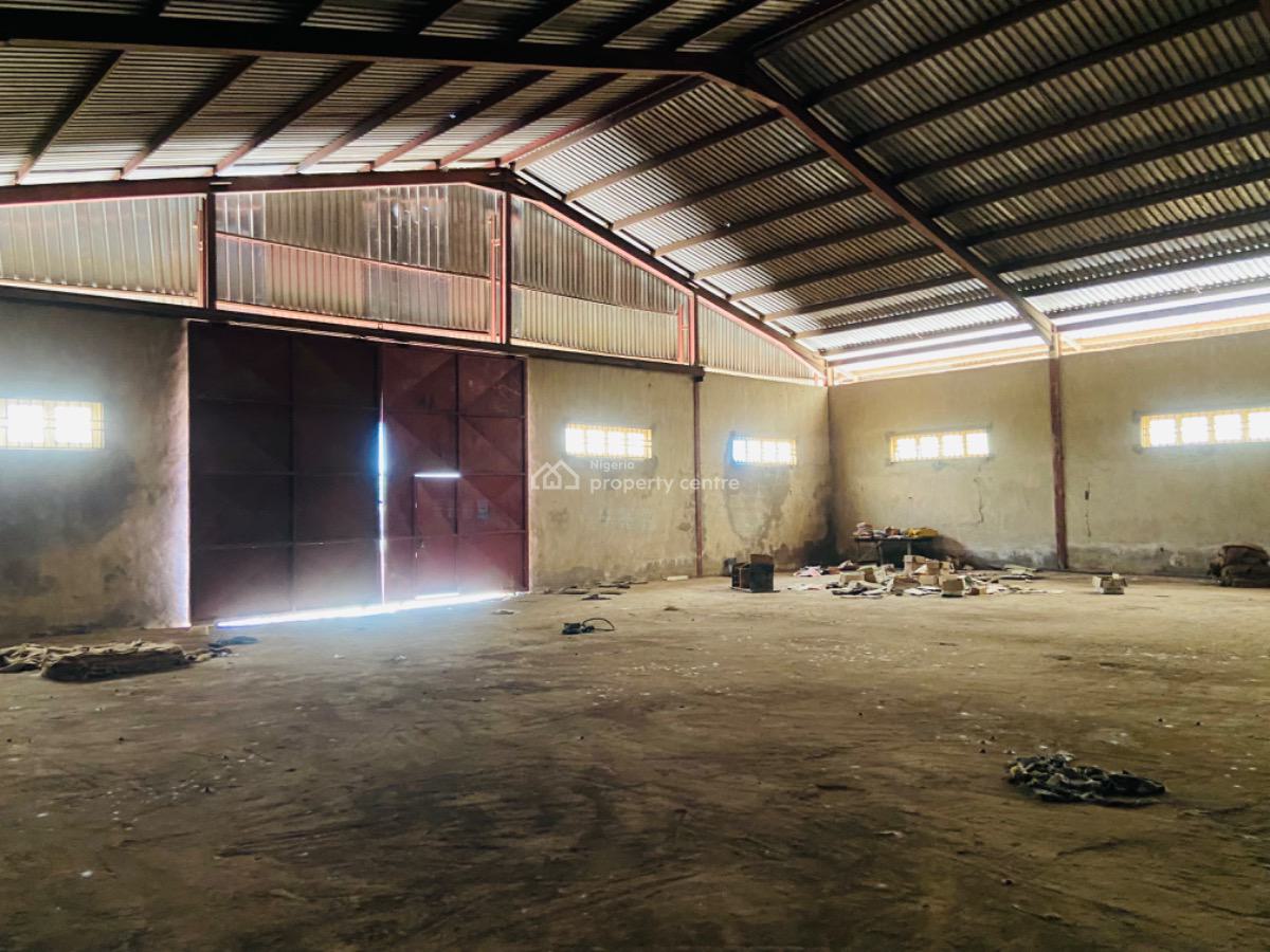 4 Units of Warehouse Space on One Hectare Mass of Land, Two Minutes From Berger, Opic, Isheri North, Lagos, Warehouse for Rent