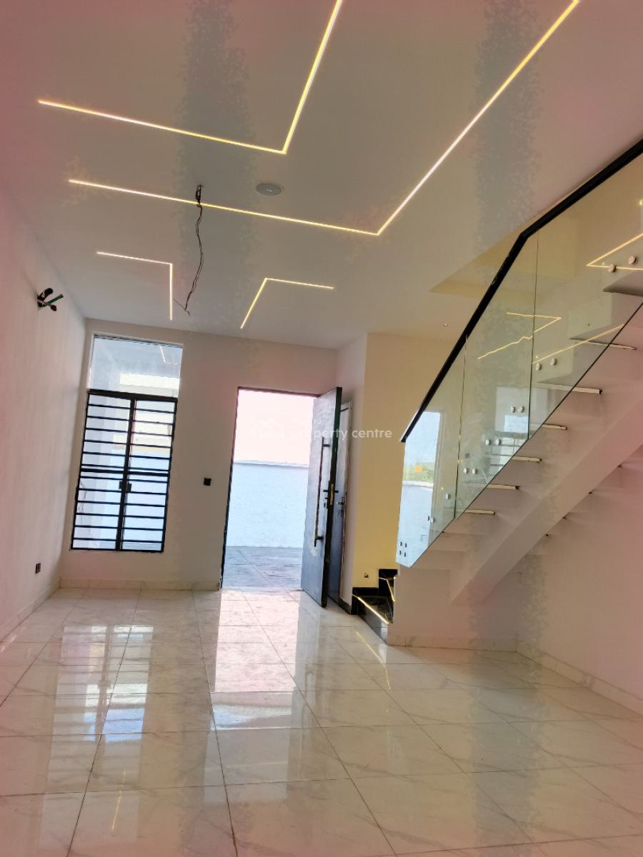Smart Spacious Newly Built  Bedroom Terrace Duplex with Bq, in a Very Good Estate at Abraham Adesanya Axis Ajah Lagos., Ajah, Lagos, Terraced Duplex for Sale