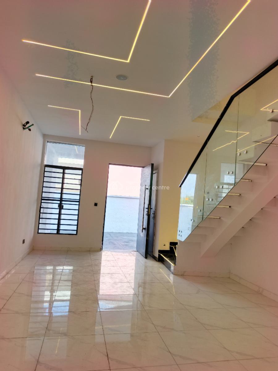 Smart Spacious Newly Built  Bedroom Terrace Duplex with Bq, in a Very Good Estate at Abraham Adesanya Axis Ajah Lagos., Ajah, Lagos, Terraced Duplex for Sale