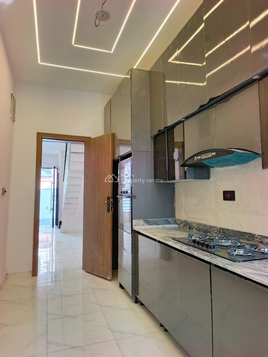 Smart Spacious Newly Built  Bedroom Terrace Duplex with Bq, in a Very Good Estate at Abraham Adesanya Axis Ajah Lagos., Ajah, Lagos, Terraced Duplex for Sale