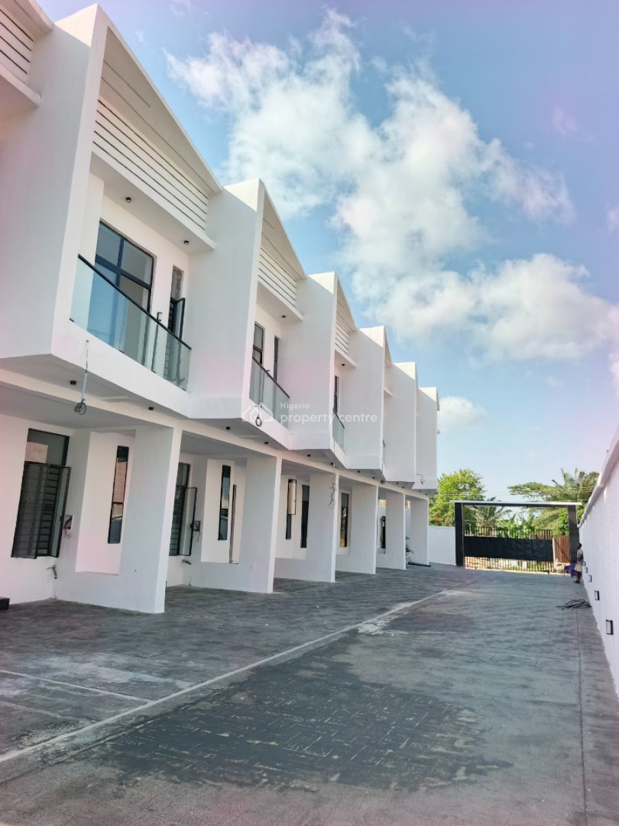 Smart Spacious Newly Built  Bedroom Terrace Duplex with Bq, in a Very Good Estate at Abraham Adesanya Axis Ajah Lagos., Ajah, Lagos, Terraced Duplex for Sale