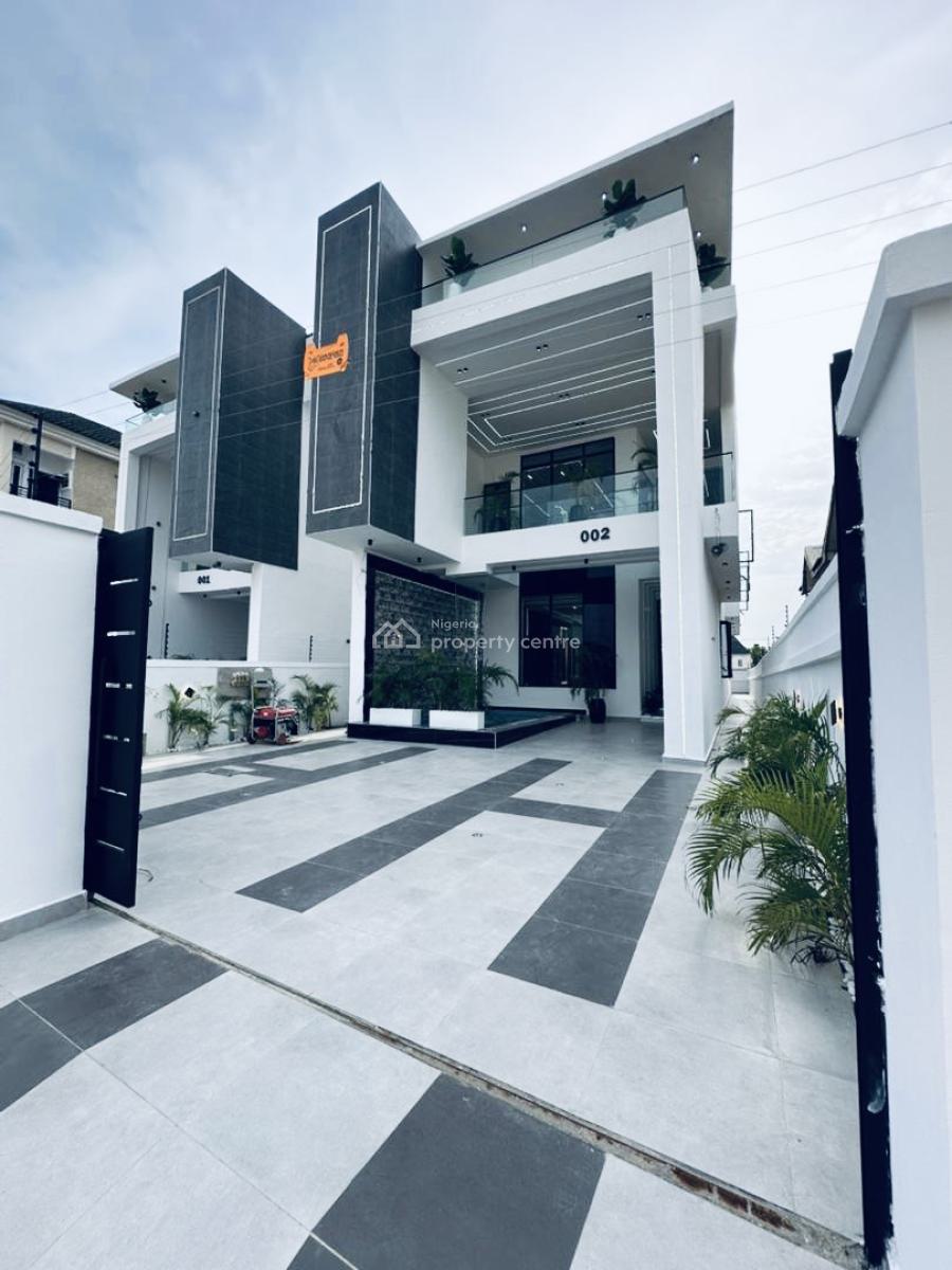 a Contemporary 5 Bedrooms Detached Duplex with Pool, Ikota Lekki, Ikota, Lekki, Lagos, Detached Duplex for Sale
