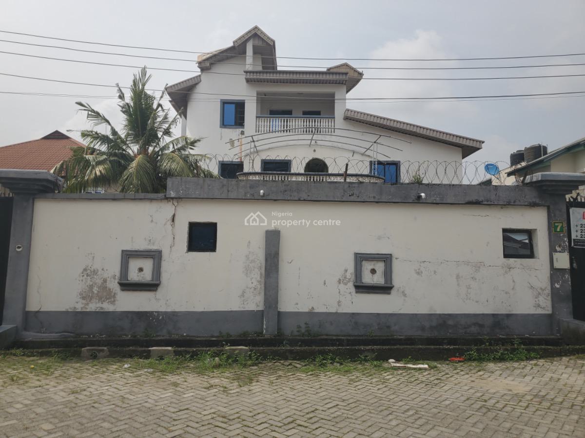 Massive 7bedroom House with 2bedroom Bq on 670sqm, Sangotedo, Ajah, Lagos, House for Sale