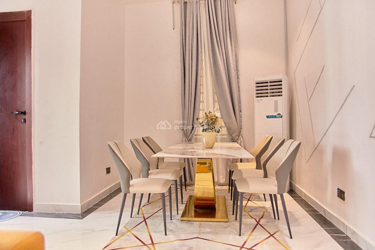 Luxury 4bed with a Lounge, Balcony & Bathtub, 7a Milan Way, Off Ebulefour Lane, Lekki Palm City Estate Ajah. Off Add, Ado, Ajah, Lagos, Flat / Apartment Short Let