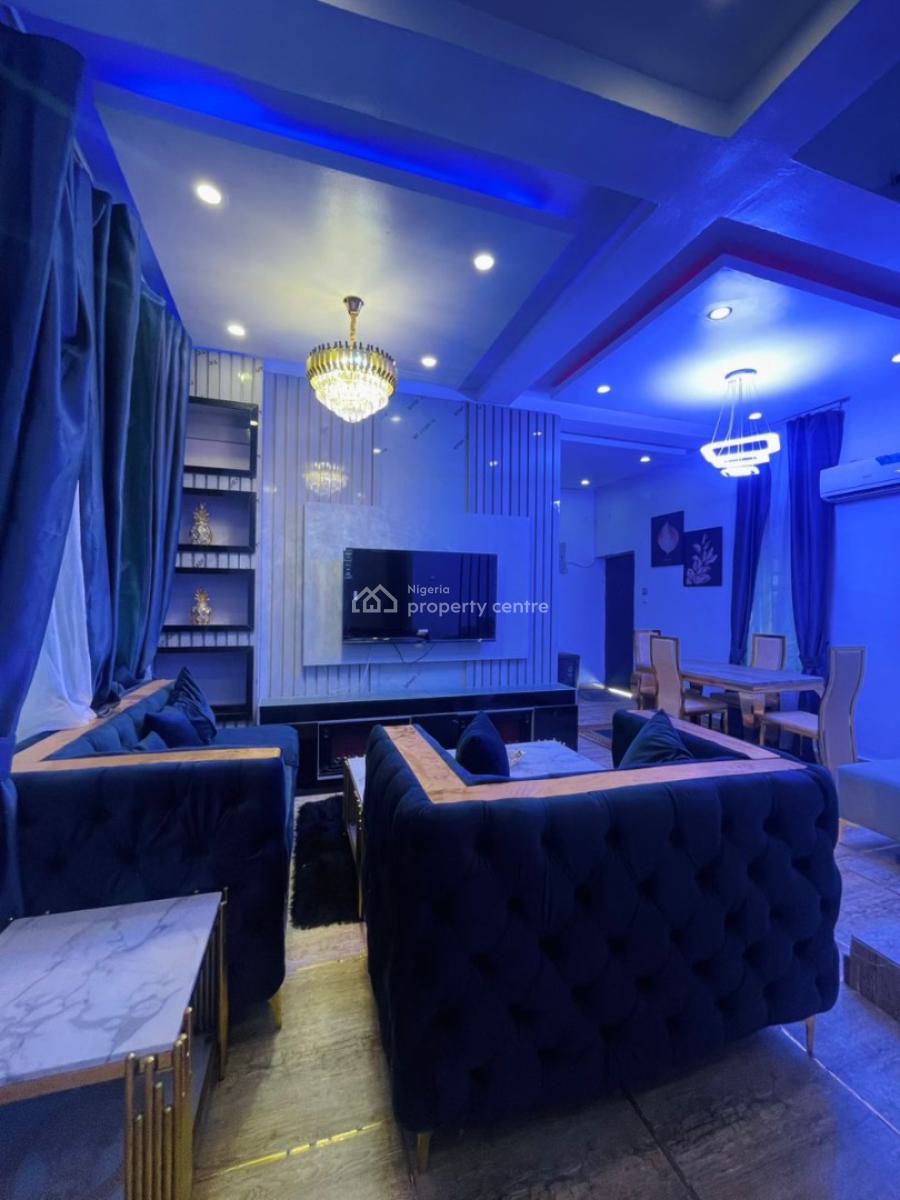 3 Bedroom Furnished Duplex with Solar, Idado, Idado, Lekki, Lagos, Detached Duplex for Rent