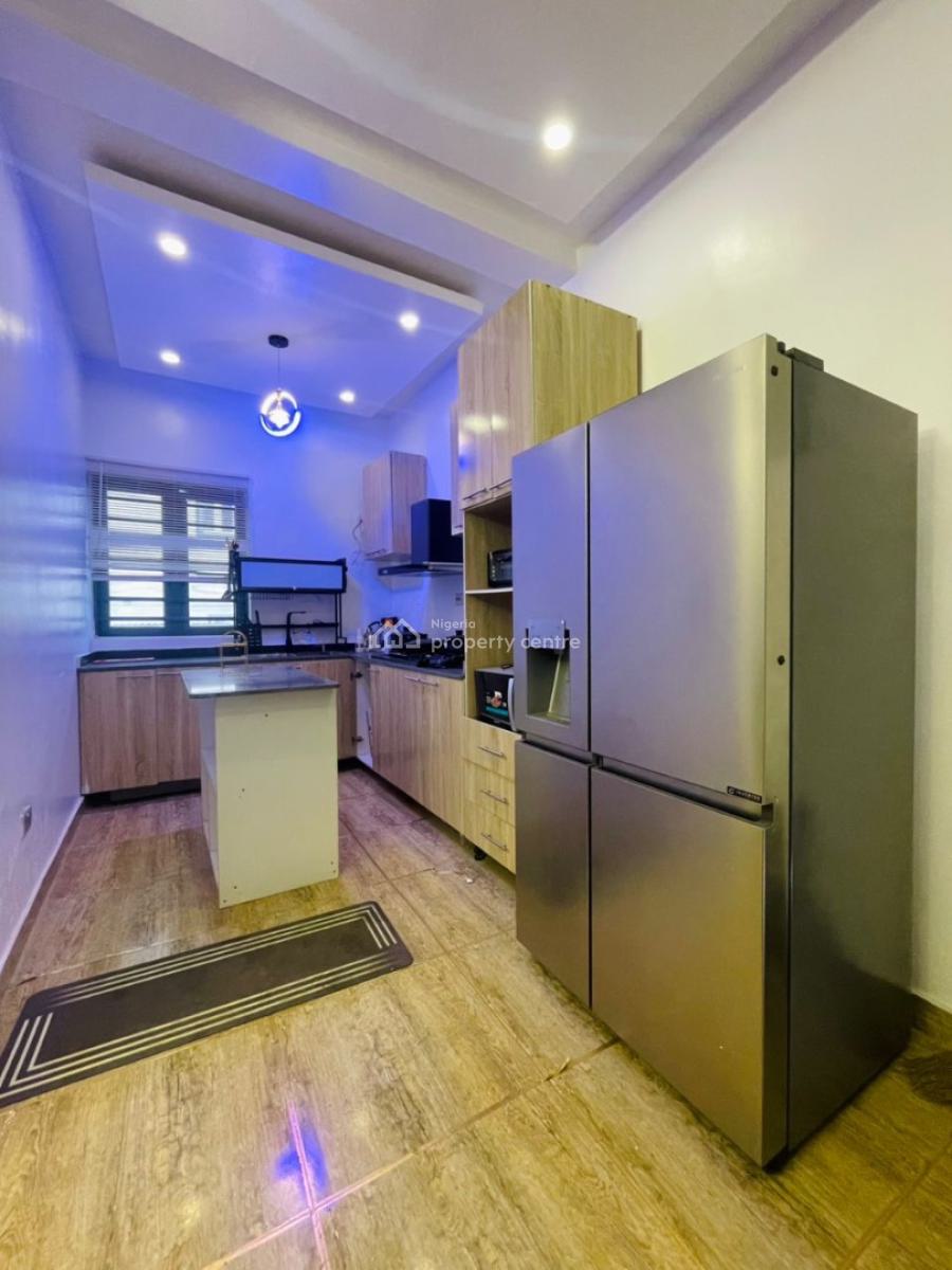 3 Bedroom Furnished Duplex with Solar, Idado, Idado, Lekki, Lagos, Detached Duplex for Rent
