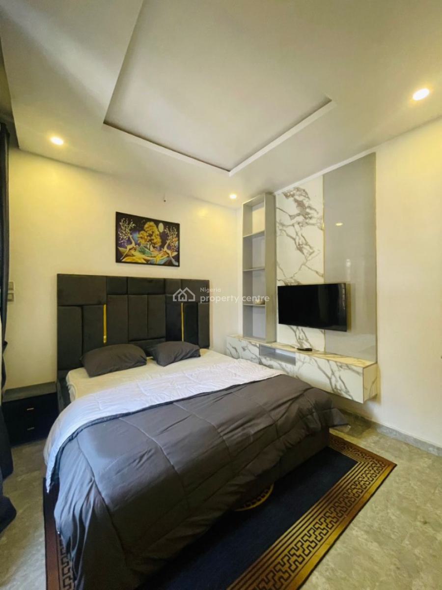 3 Bedroom Furnished Duplex with Solar, Idado, Idado, Lekki, Lagos, Detached Duplex for Rent