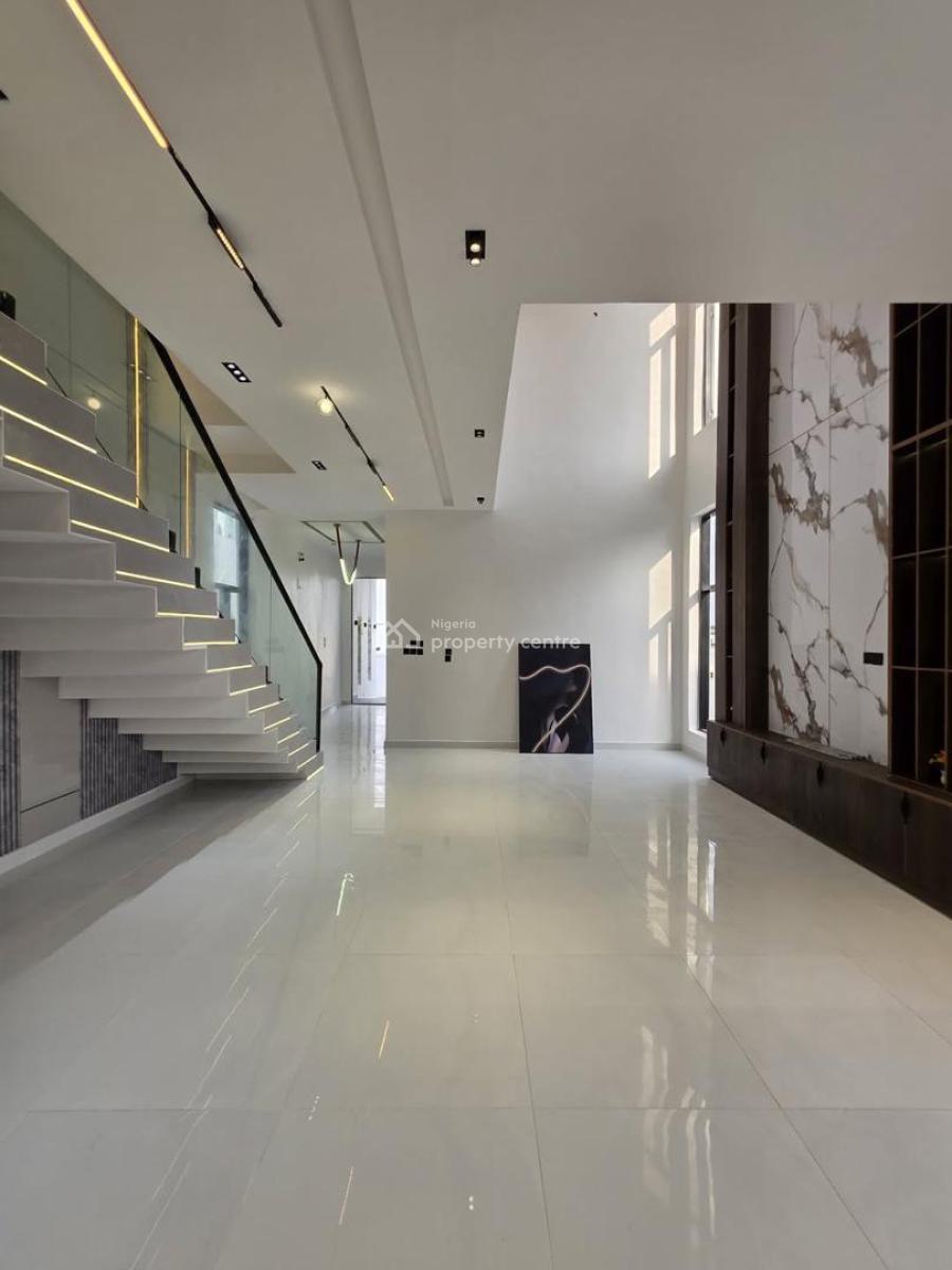Luxury Brand New 5 Bedroom Fully Detached Duplex with Pool, Bq Etc, Chevron, Lekki, Lagos, Detached Duplex for Sale