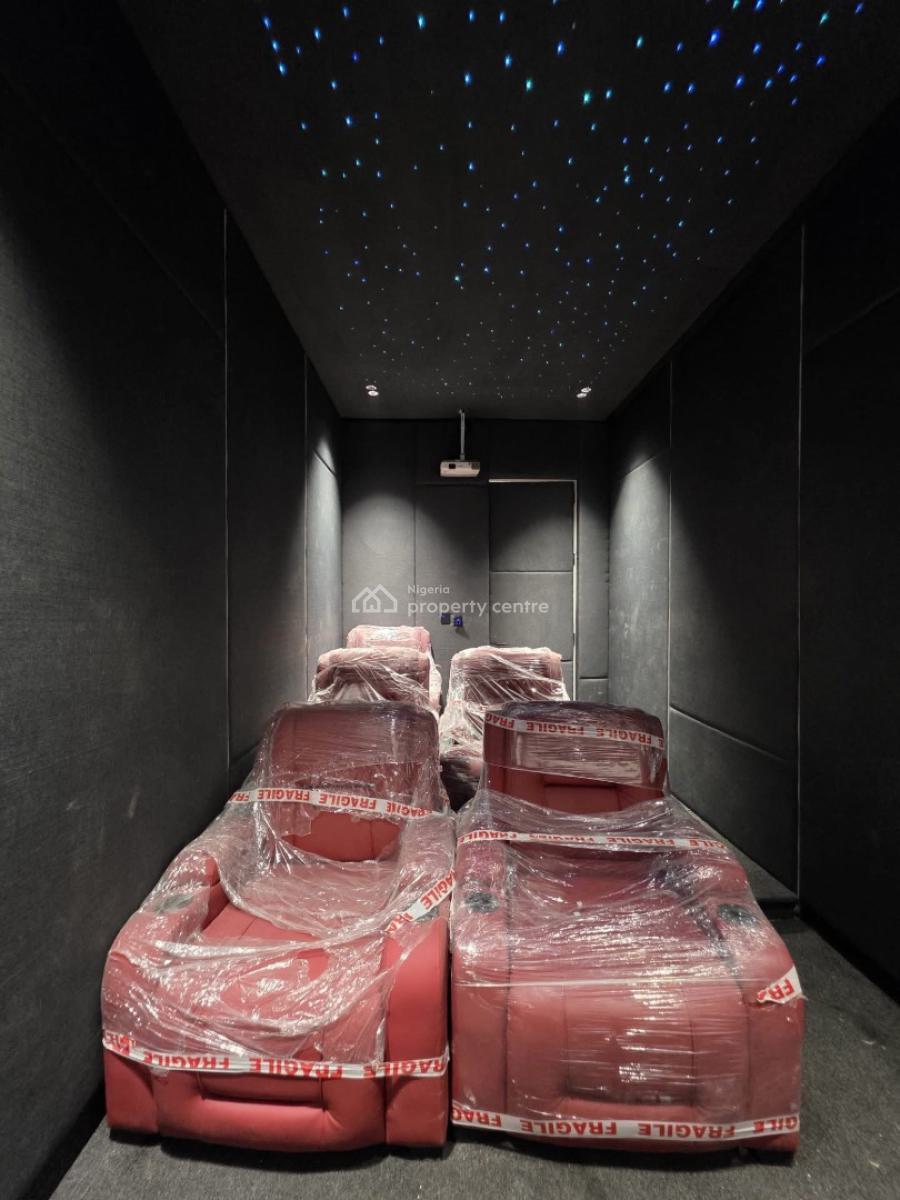 5 Bedroom Home with Pool Cinema Gym & More, Chevron, Lekki Phase 2, Lekki, Lagos, Detached Duplex for Sale