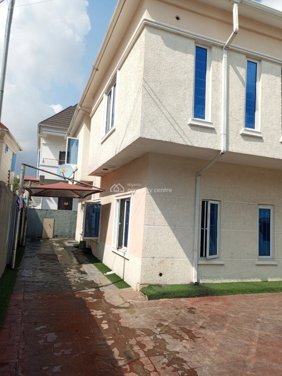 Sharp and Standard 4bedroom Semi Detached Duplex with a Bq, Thomas Estate, Ado, Ajah, Lagos, Flat / Apartment for Rent