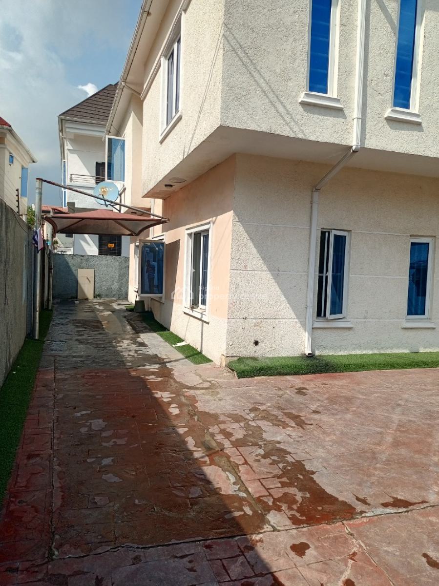 Sharp and Standard 4bedroom Semi Detached Duplex with a Bq, Thomas Estate, Ado, Ajah, Lagos, Flat / Apartment for Rent