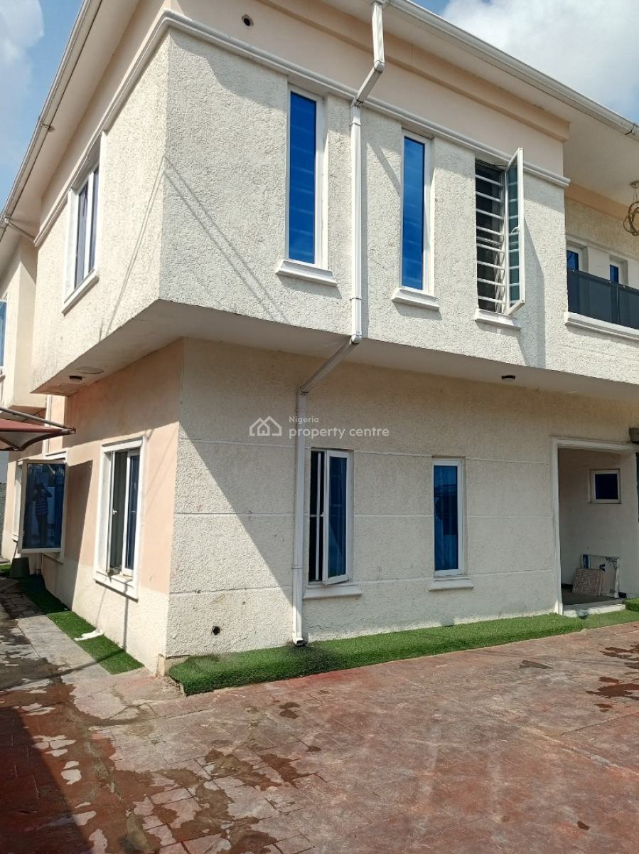 Sharp and Standard 4bedroom Semi Detached Duplex with a Bq, Thomas Estate, Ado, Ajah, Lagos, Flat / Apartment for Rent