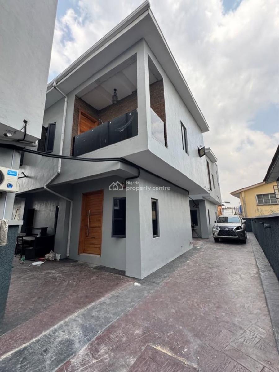 Lovely Built 4 Bedroom Semi Detached Duplex with Room Bq, Surulere, Lagos, Semi-detached Duplex for Sale