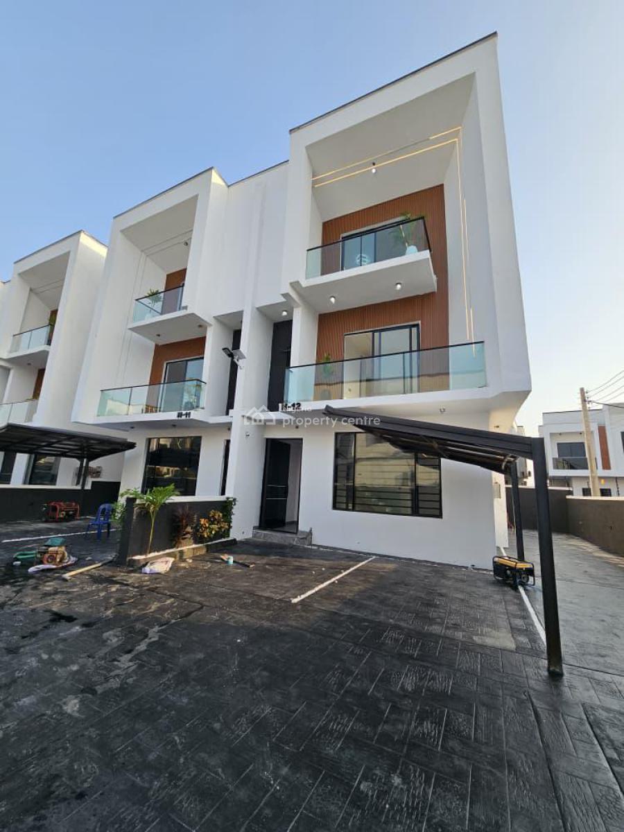 Luxurious Contemporary 4 Bedroom Deluxe Fully Detached Duplex with Bq, Orchid, Lekki, Lagos, Semi-detached Duplex for Sale
