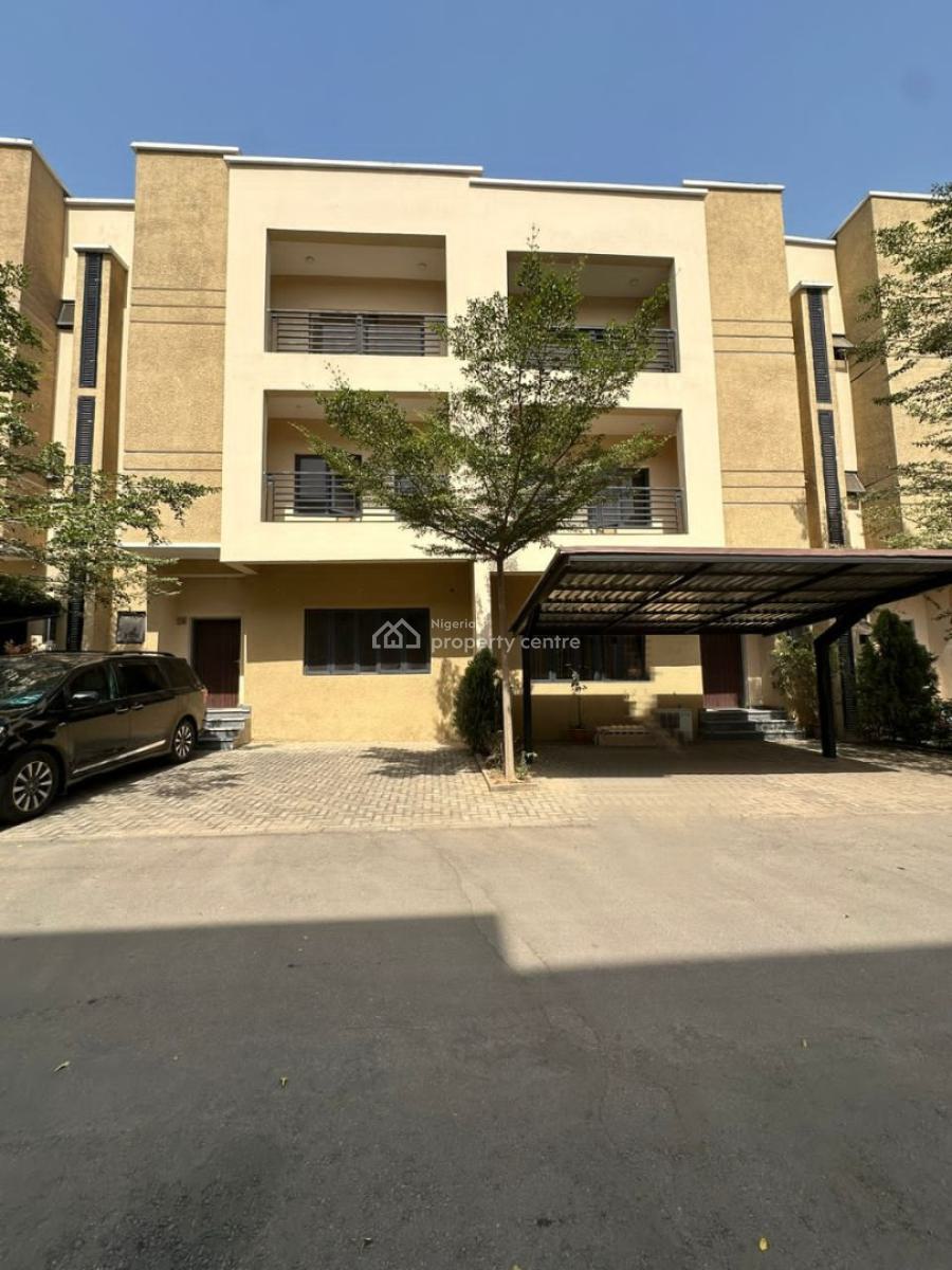Brand New 4 Bedroom Terraced Duplex and Bq, Main Jabi, Jabi, Abuja, Terraced Duplex for Sale
