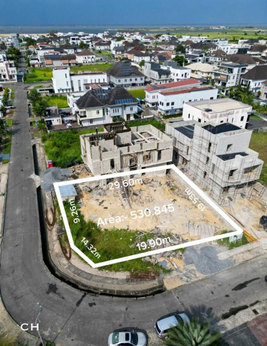 Perfectly Located Full Plot Measuring 530sqm in a Serene Estate, Located in Pinnock Beach Estate, Osapa, Lekki, Lagos, Residential Land for Sale