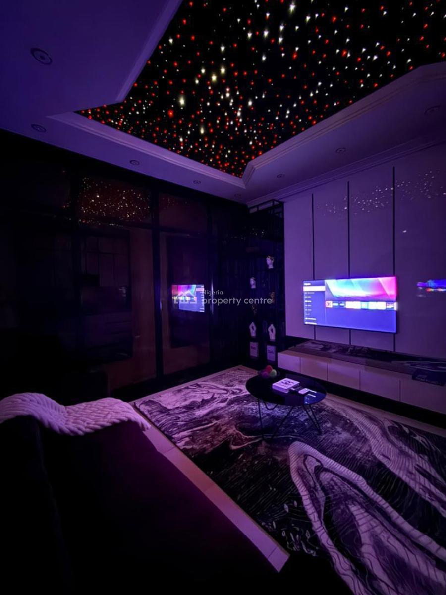 Apartment Name: Riviera   Deluxe 1 Bedroom Bathub Apartment with Red R, Chevron, Lekki, Lagos, Detached Duplex Short Let