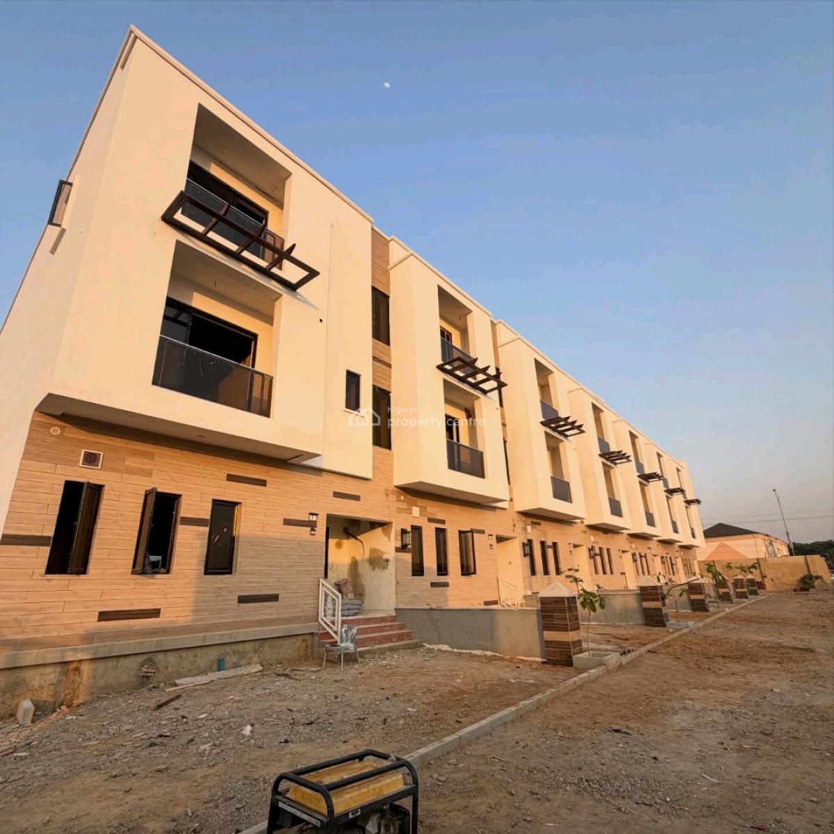 Newly Constructed 4bedrooms Terrace Duplex with a Room Boys Quarters a, Jahi, Abuja, House for Sale