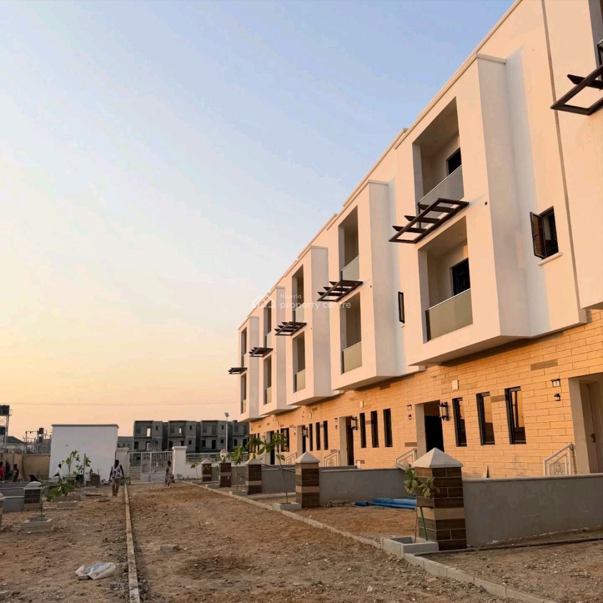 Newly Constructed 4bedrooms Terrace Duplex with a Room Boys Quarters a, Jahi, Abuja, House for Sale