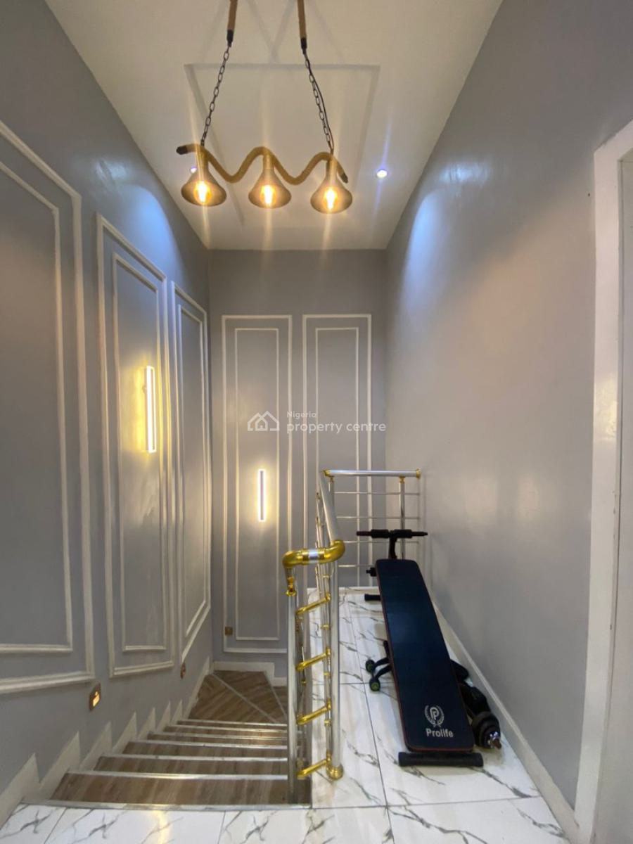 4bedroom Semi Furnished Terrace Duplex, Ikota Gra, Lekki, Lagos, Terraced Duplex for Rent