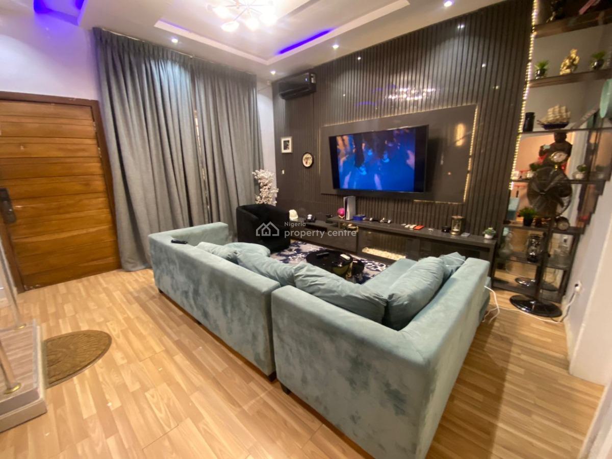 4bedroom Semi Furnished Terrace Duplex, Ikota Gra, Lekki, Lagos, Terraced Duplex for Rent