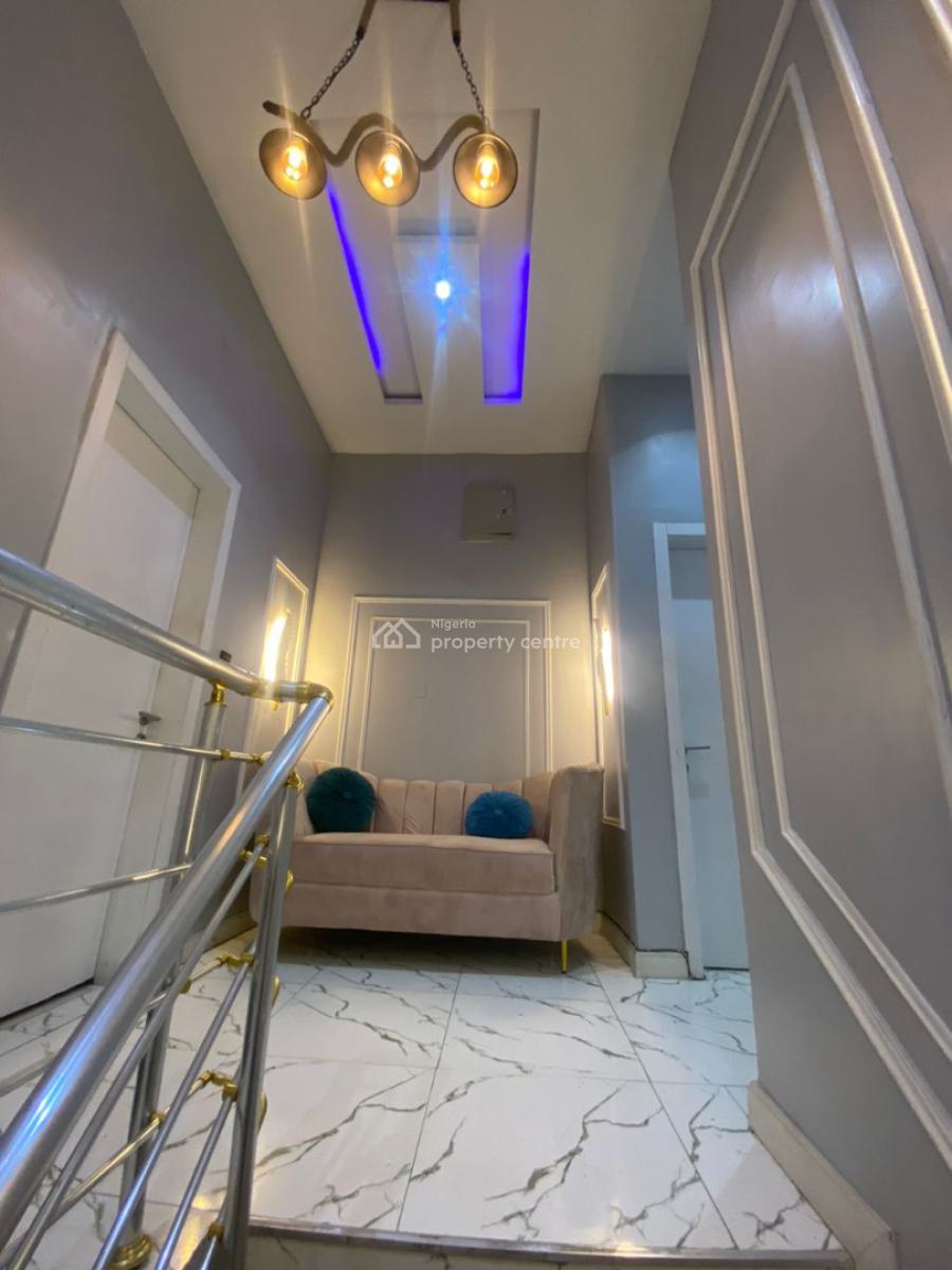 4bedroom Semi Furnished Terrace Duplex, Ikota Gra, Lekki, Lagos, Terraced Duplex for Rent