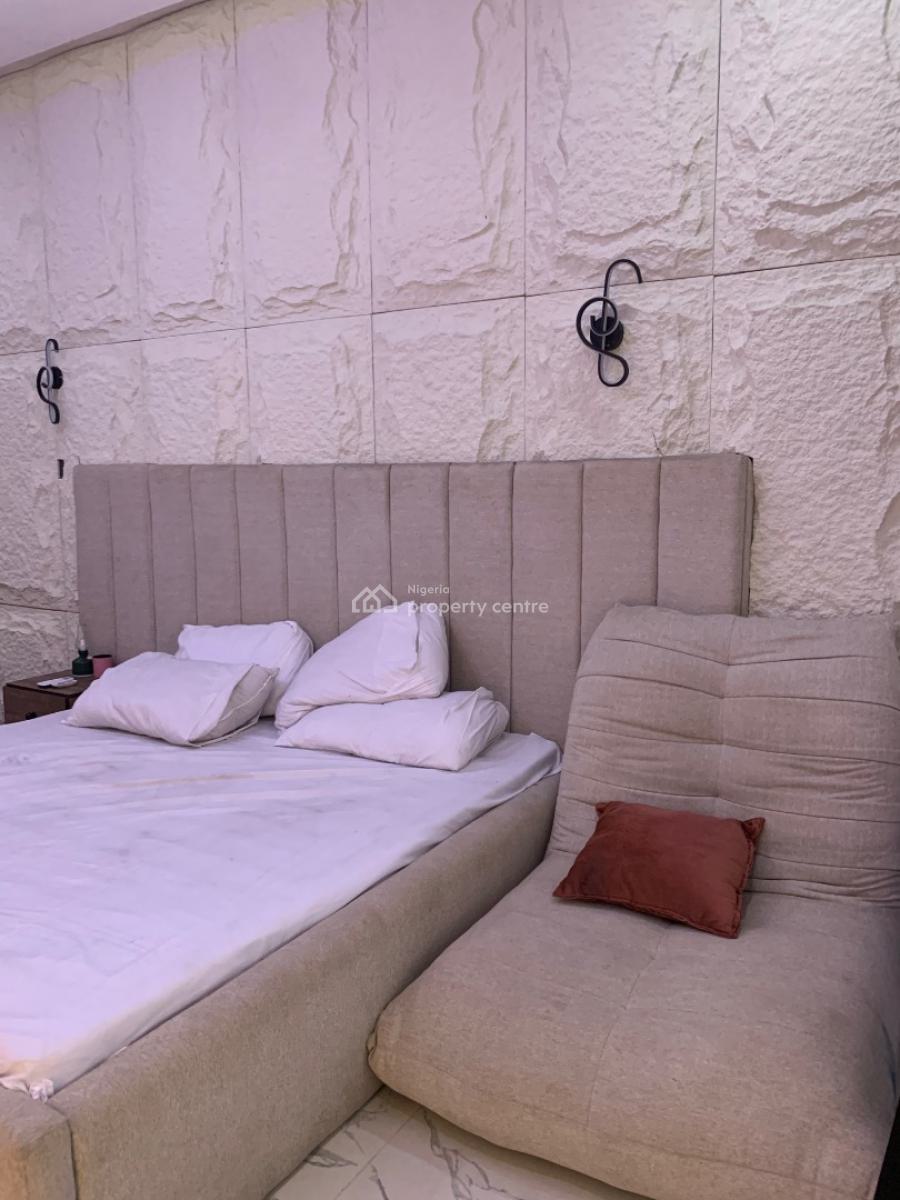 Solar Powered Furnished 2 Bedroom Terrace with Smartlock, Ogombo Road, Ajah, Lagos, Terraced Duplex for Rent